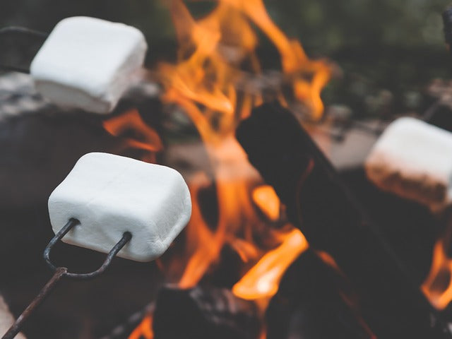 Campfire Marshmallow Candles