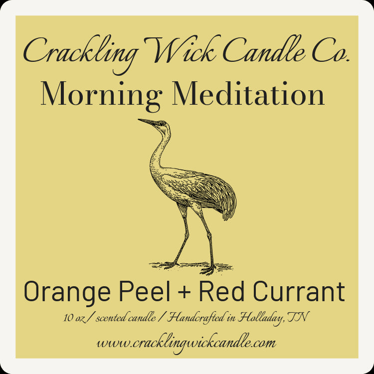 Morning Meditation Candle